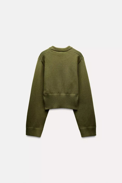 Zoë™ | Wide Sleeve Knit Sweater