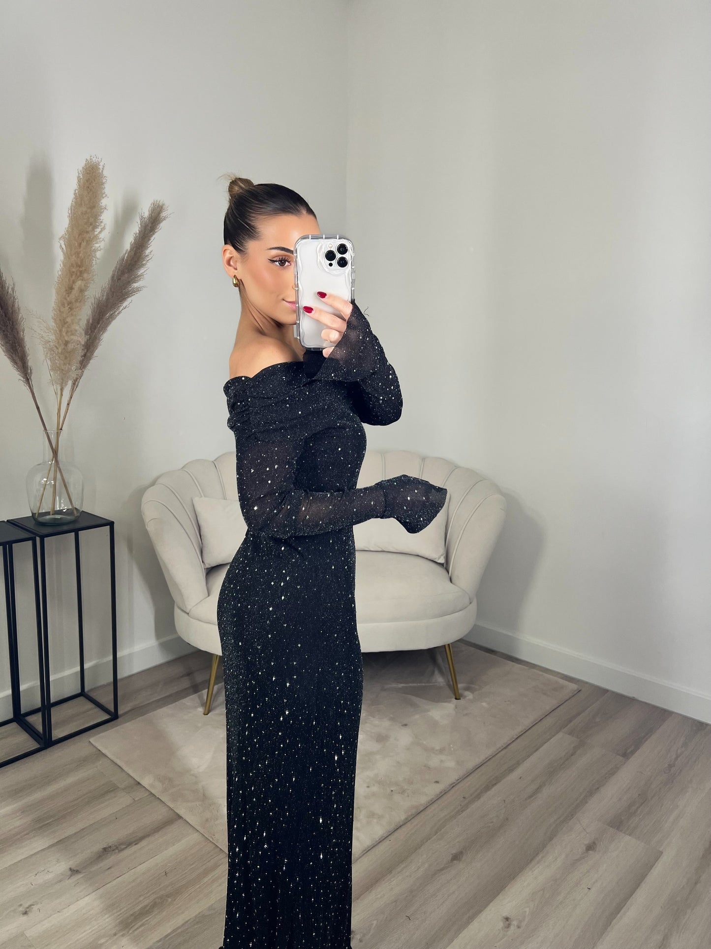 Mila™ | Sparkle Maxi Dress