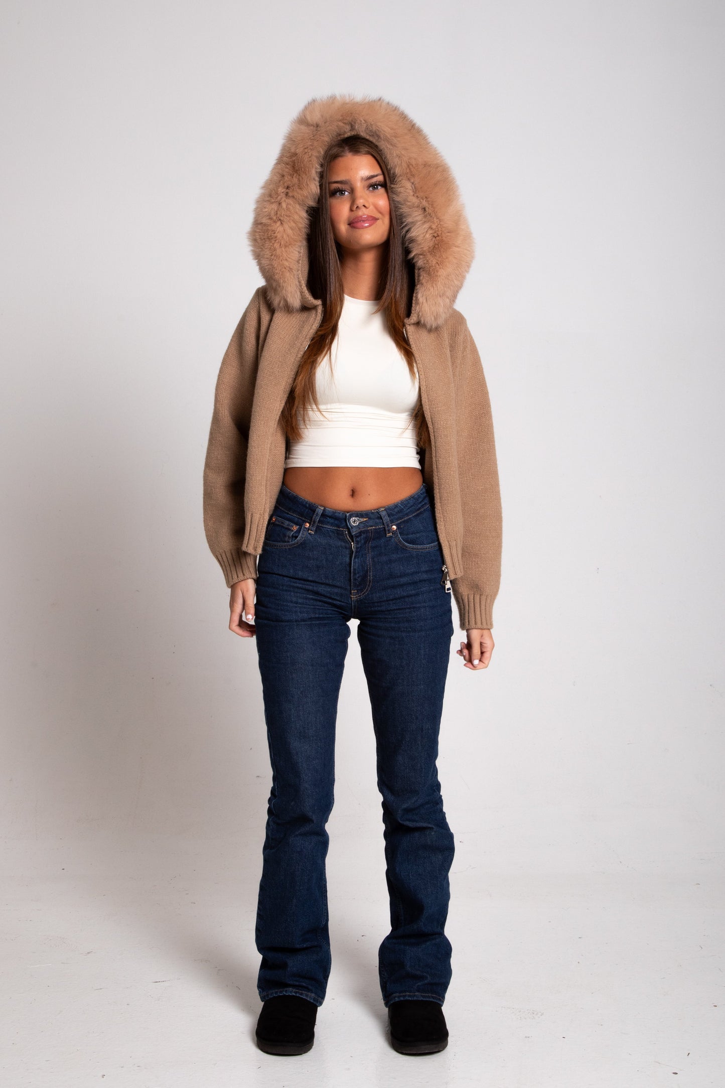 Suus™ | Fur Jacket - Bruin