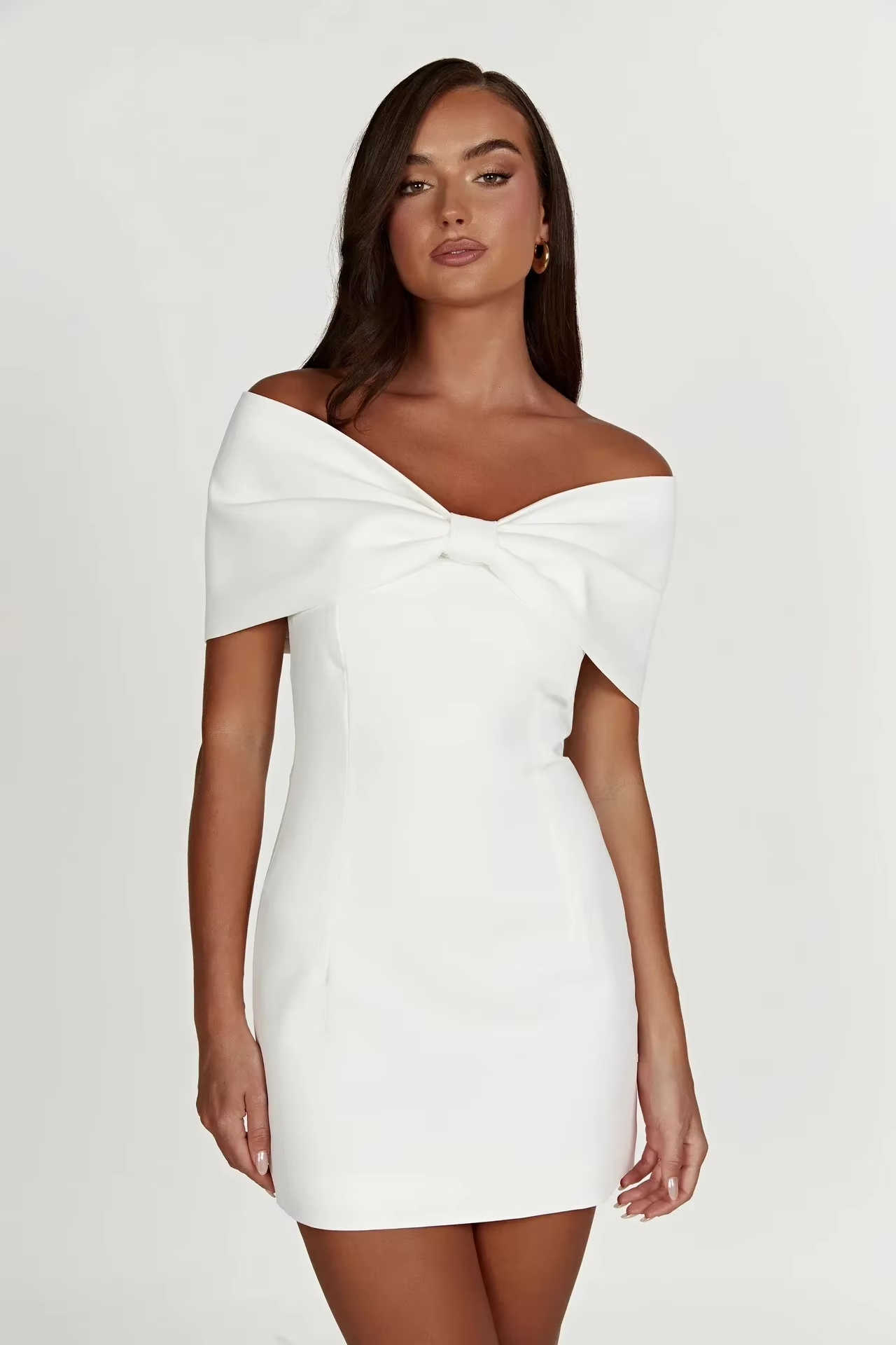 Anne™ | Off-Shoulder Bow Dress