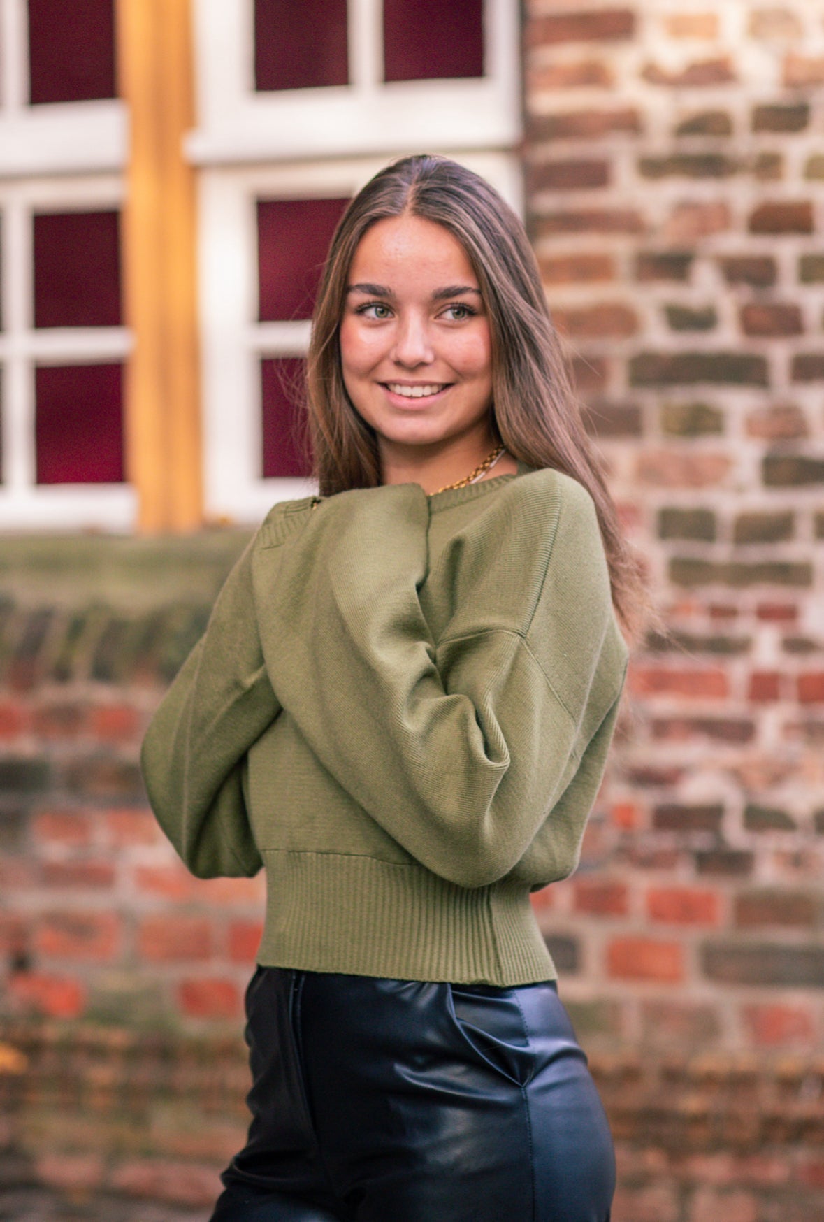 Zoë™ | Wide Sleeve Knit Sweater