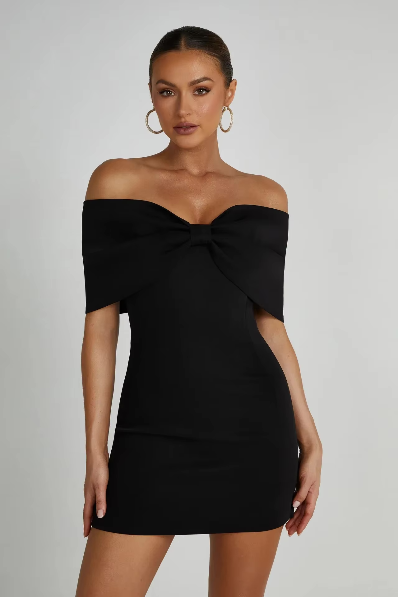 Anne™ | Off-Shoulder Bow Dress