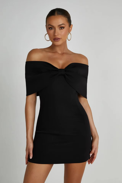 Anne™ | Off-Shoulder Bow Dress