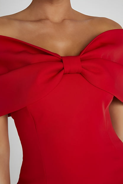 Anne™ | Off-Shoulder Bow Dress