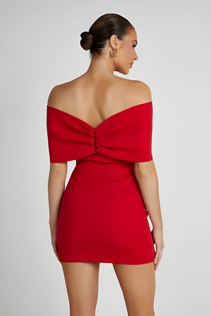 Anne™ | Off-Shoulder Bow Dress